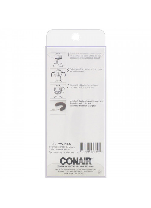 Conair, Classic Vintage Roll, 7 Pieces