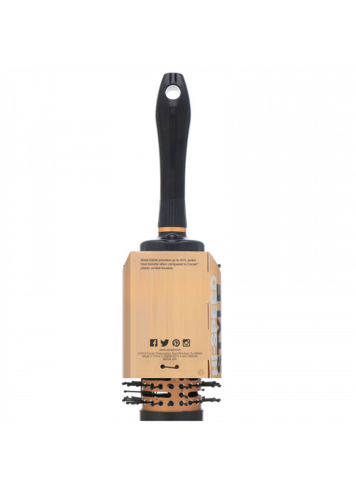 Conair, Copper Collection, Quick Blow-Dry Large Round Hair Brush, 1 Brush