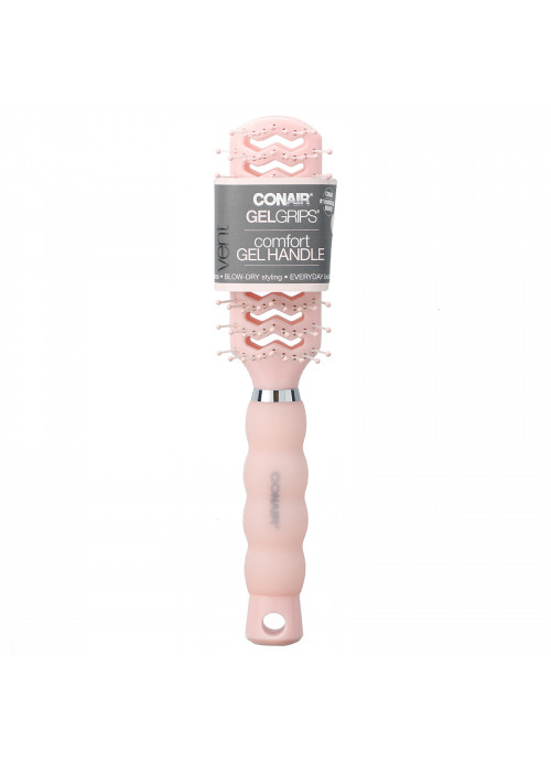 Conair, Gel Grips, Comfort Gel Handle, Vent Blow-Dry Styling Brush, 1 Brush