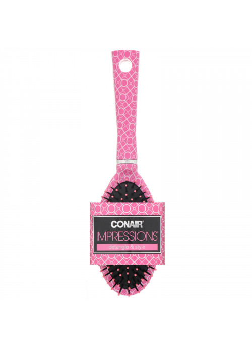 Conair, Impressions, Detangle & Style Cushion Hair Brush, 1 Brush