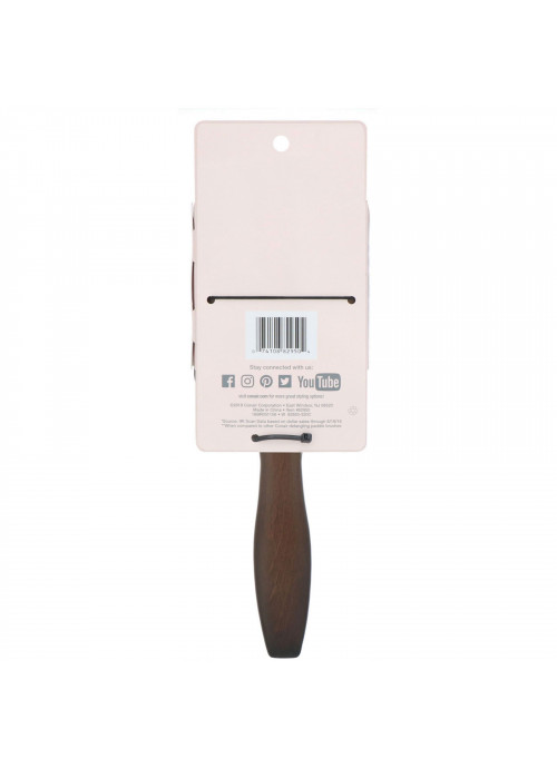 Conair, Tangle Pro Detangler, Normal & Thick Hair, Wood Paddle Hair Brush, 1 Brush