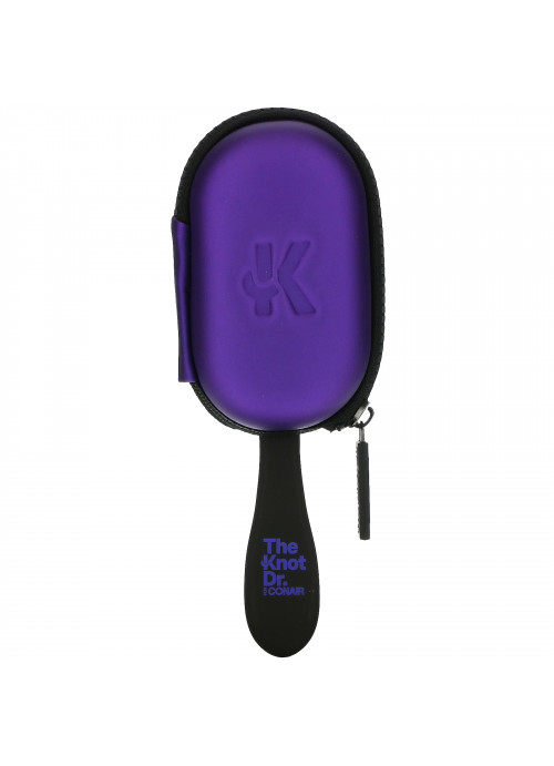 Conair, The Knot Dr., Pro Mini Wet & Dry Detangler, Purple, 2 Piece Set