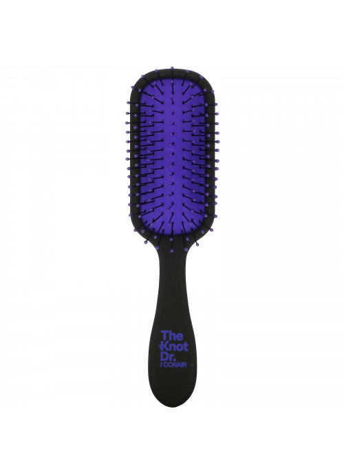 Conair, The Knot Dr., Pro Mini Wet & Dry Detangler, Purple, 2 Piece Set