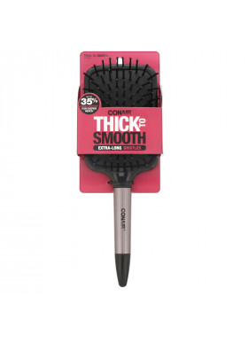 Conair, Thick to Smooth, Extra-Long Bristles, Paddle Hair Brush, 1 Brush