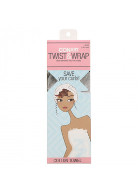 Conair, Twist & Wrap Cotton Towel, 1 Towel
