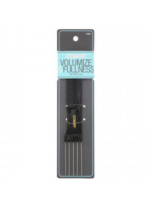 Conair, Volumize & Fullness, Two Combs in One, Tease & Lift Comb, 1 Comb