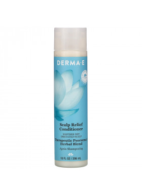 Derma E, Scalp Relief Conditioner, Therapeutic Psorzema Herbal Bland, 10 fl oz (296 ml)