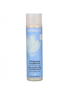 Derma E, Thickening Conditioner, Therapeutic Mint & Herbal Blend, 10 fl oz (296 ml)