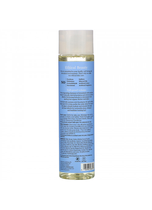 Derma E, Thickening Shampoo, Therapeutic Mint & Herbal Blend, 10 fl oz (296 ml)