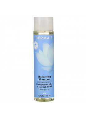 Derma E, Thickening Shampoo, Therapeutic Mint & Herbal Blend, 10 fl oz (296 ml)
