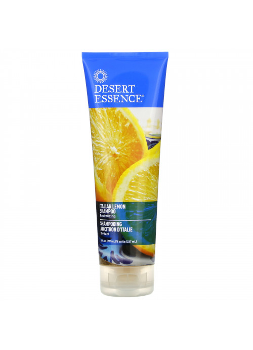 Desert Essence, Shampoo, Italian Lemon, 8 fl oz (237 ml)