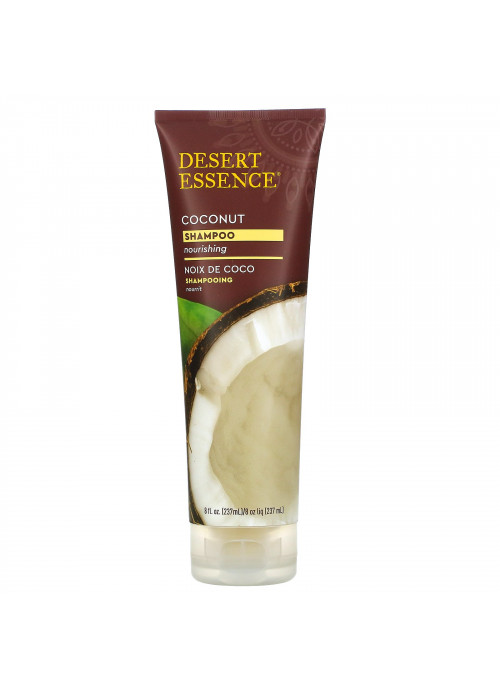 Desert Essence, Shampoo, Nourishing, Coconut, 8 fl oz (237 ml)