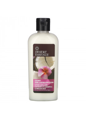 Desert Essence, Shine & Refine Hair Lotion, Coconut, 6.4 fl oz (190 ml)
