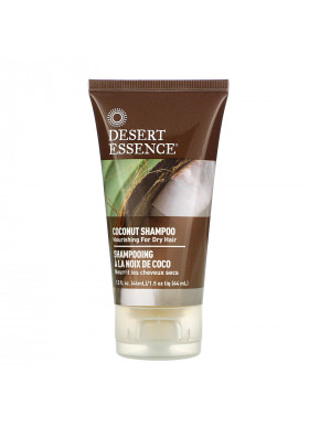 Desert Essence, Travel Size, Coconut Shampoo, 1.5 fl oz (44 ml)