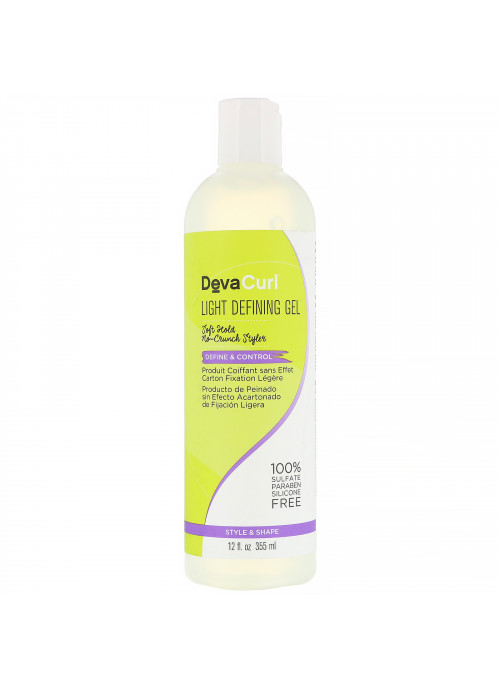 DevaCurl, Light Defining Gel, Soft Hold, No-Crunch Styler, 12 fl oz (355 ml)