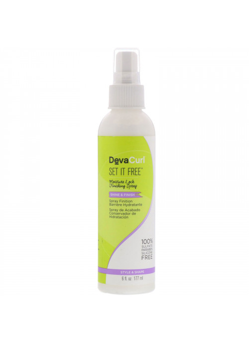 DevaCurl, Set It Free, Moisture Lock, Finishing Spray, 6 fl oz (177 ml)