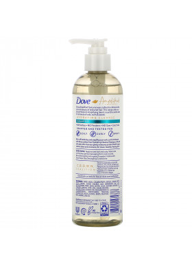 Dove, Amplified Textures, Hydrating Cleanse Shampoo, 11.5 fl oz (340 ml)