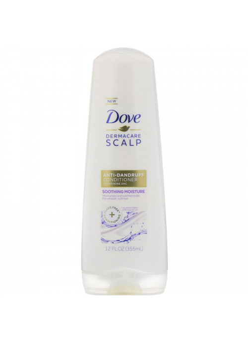 Dove, Dermacare Scalp, Anti-Dandruff Conditioner, Soothing Moisture, 12 fl oz (355 ml)