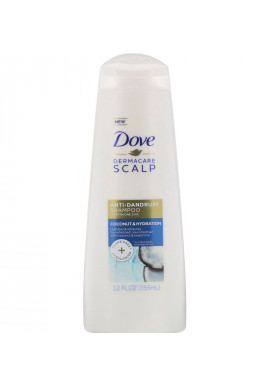 Dove, Dermacare, Scalp, Anti-Dandruff Shampoo, Coconut & Hydration, 12 fl oz (355 ml)