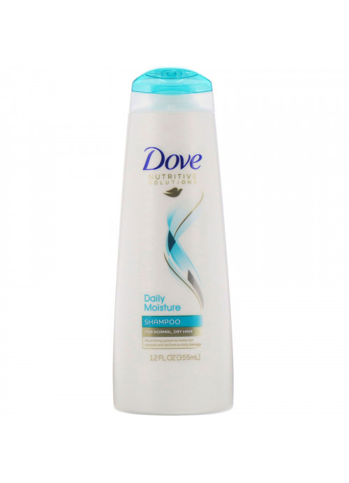 Dove, Nutritive Solutions, Daily Moisture Shampoo, For Normal, Dry Hair, 12 fl oz (355 ml)