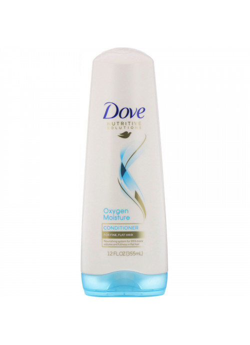 Dove, Nutritive Solutions, Oxygen Moisture Conditioner, For Fine, Flat Hair, 12 fl oz (355 ml)