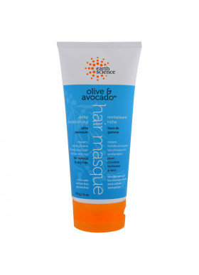 Earth Science, Deep Conditioning, Hair Masque, Olive & Avocado, 6 oz (170 g)