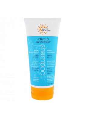 Earth Science, Super Concentrated Shampoo, Olive & Avocado, 6 fl oz (177 ml)
