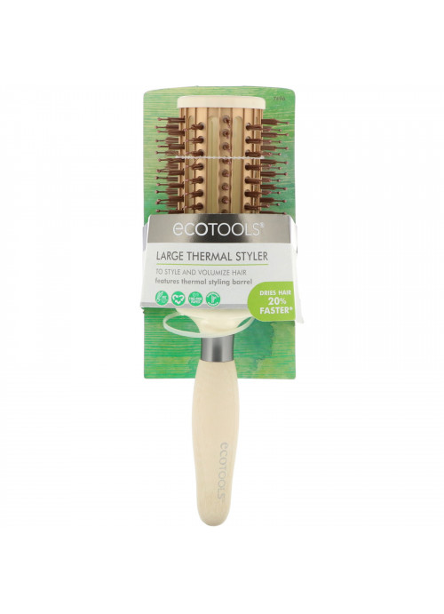 EcoTools, Large Thermal Styler Brush, 1 Brush