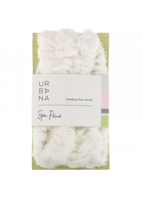 European Soaps, Urbana, Spa Prive, Bamboo Hair Band, 1 Hair Band