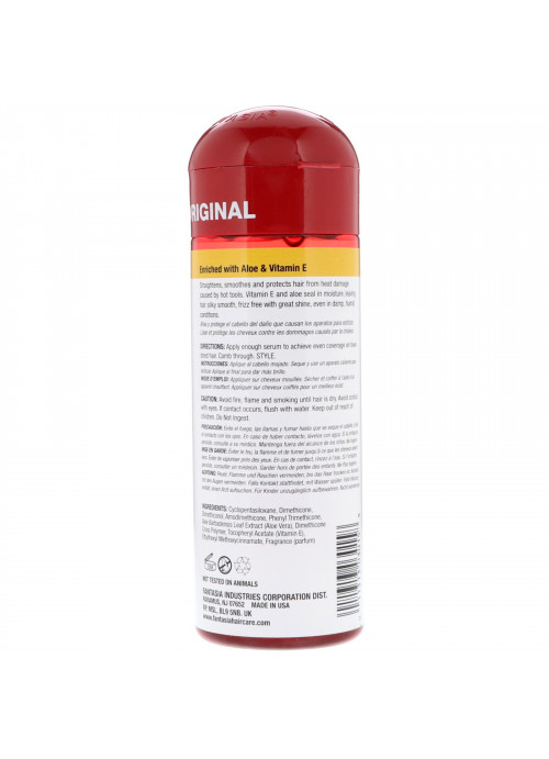 Fantasia, IC, Hair Polisher, Heat Protector Straightening Serum, 6 fl oz (178 ml)