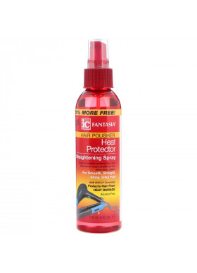 Fantasia, IC, Hair Polisher, Heat Protector Straightening Spray, 6 fl oz (178 ml)