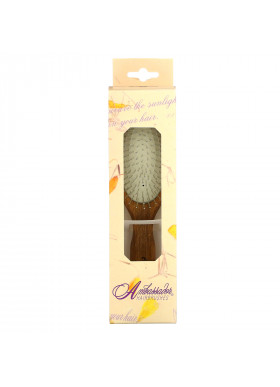 Fuchs Brushes, Ambassador Hairbrush, Wooden, Large, 1 Hair Brush