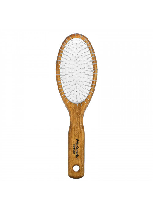 Fuchs Brushes, Ambassador Hairbrush, Wooden, Large, 1 Hair Brush
