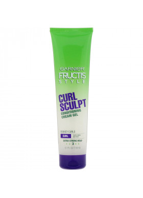 Garnier, Fructis, Curl Sculpt, Conditioning Cream Gel, 5.1 fl oz (150 ml)