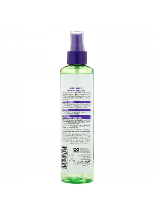 Garnier, Fructis, Curl Shape, Defining Spray Gel, 8.5 fl oz (250 ml)
