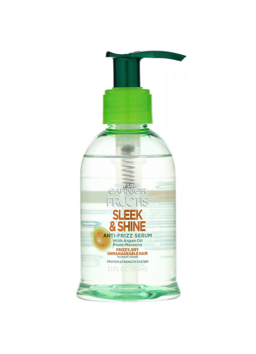 Garnier, Fructis, Sleek & Shine, Anti-Frizz Serum, 5.1 oz (150 ml)