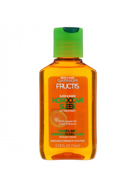 Garnier, Fructis, Sleek & Shine, Moroccan Sleek Oil Treatment, 3.75 fl oz (111 ml)