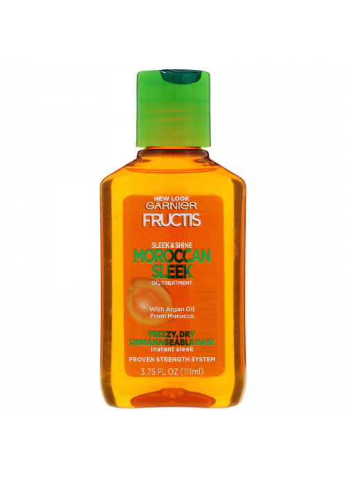 Garnier, Fructis, Sleek & Shine, Moroccan Sleek Oil Treatment, 3.75 fl oz (111 ml)