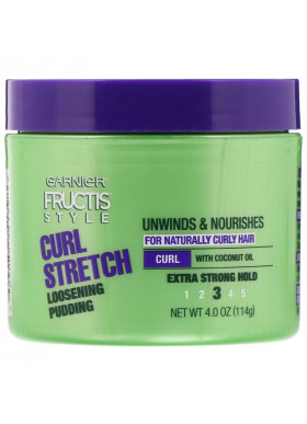 Garnier, Fructis Style, Curl Stretch Loosening Pudding, 4 oz (114 g)