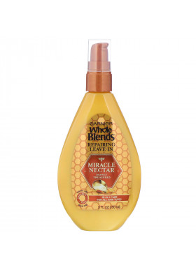 Garnier, Whole Blends, Honey Treasures Miracle Nectar Repairing Leave-In, 5 fl oz (150 ml)