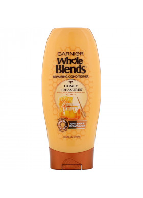 Garnier, Whole Blends, Honey Treasures Repairing Conditioner, 12.5 fl oz (370 ml)