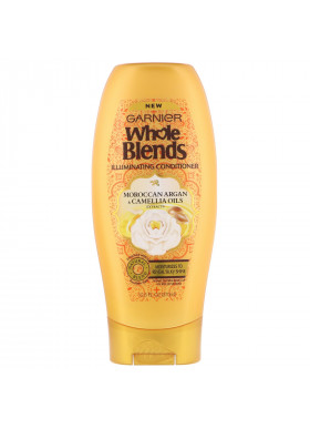 Garnier, Whole Blends, Illuminating Conditioner, Moroccan Argan & Camellia Oils Extracts, 12.5 fl oz (370 ml)