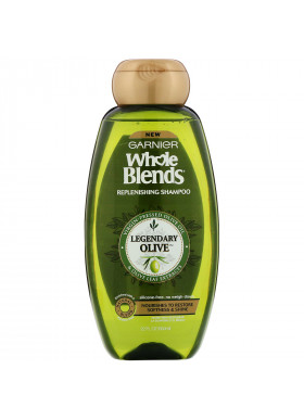 Garnier, Whole Blends, Legendary Olive Replenishing Shampoo, 22 fl oz (650 ml)