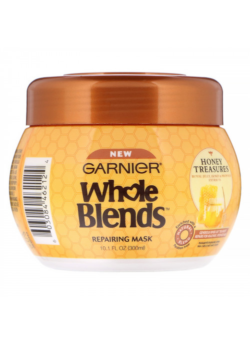 Garnier, Whole Blends, Repairing Mask, Honey Treasures, 10.1 fl oz (300 ml)