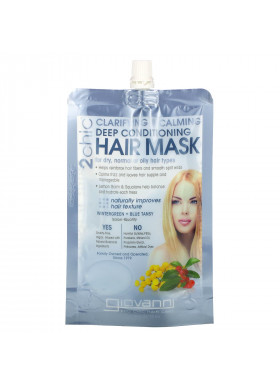 Giovanni, 2chic, Clarifying & Calming, Deep Conditioning Hair Mask, 1 Packet, 1.75 fl oz (51.75 ml)