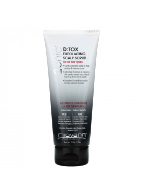 Giovanni, 2chic, D:TOX Daily Exfoliating Scalp Scrub,  7 fl oz (198 ml)