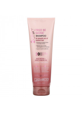 Giovanni, 2chic, Frizz Be Gone Shampoo, Shea Butter + Sweet Almond Oil, 8.5 fl oz (250 ml)