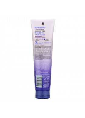 Giovanni, 2chic, Repairing, Intensive Hair Mask, Blackberry & Coconut Milk, 5.1 fl oz (150 ml)