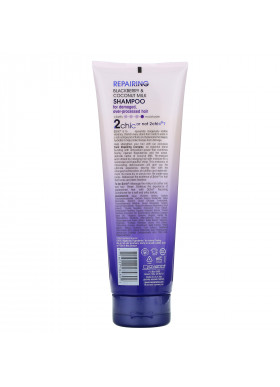 Giovanni, 2chic, Repairing Shampoo, for Damaged Over Processed Hair, Blackberry & Coconut Milk, 8.5 fl oz (250 ml)