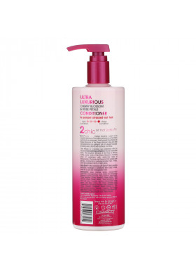 Giovanni, 2chic, Ultra-Luxurious Conditioner, to Pamper Stressed Out Hair, Cherry Blossom & Rose Petals, 24 fl oz (710 ml)